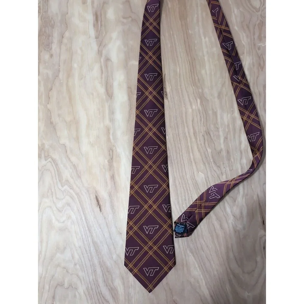 Virginia Tech Hokies Men's Tie Looks‎ NEW VT Necktie